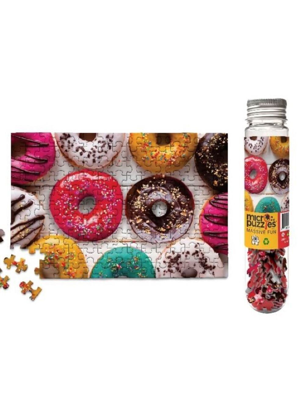 Micro Puzzles 2037 Calories Puzzle in Tube NWOT